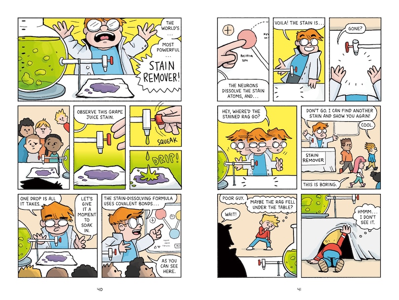 Aper&ccedil;u du contenu 3_The Adventures of Invisible Boy: A Graphic Novel
