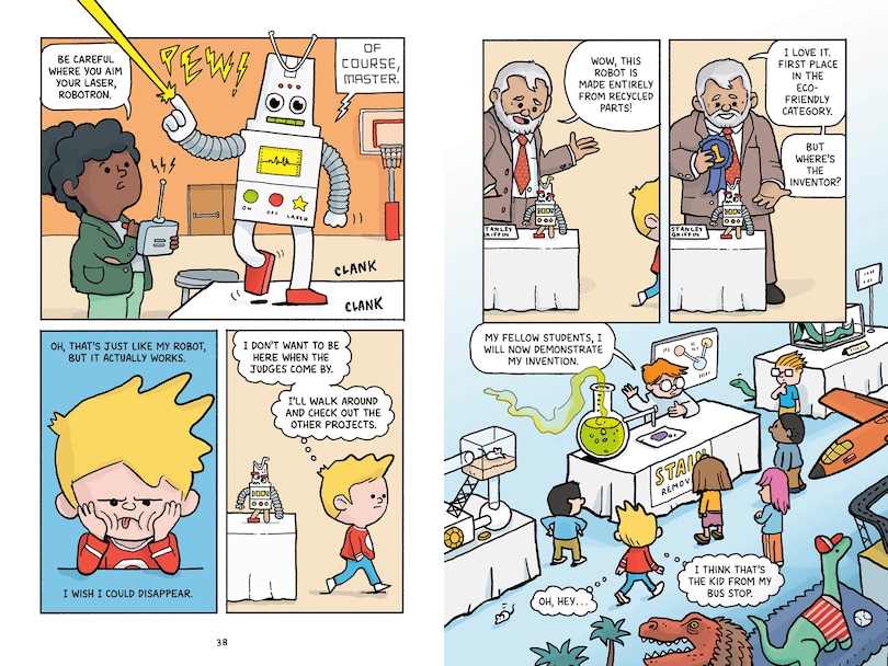 Aper&ccedil;u du contenu 4_The Adventures of Invisible Boy: A Graphic Novel