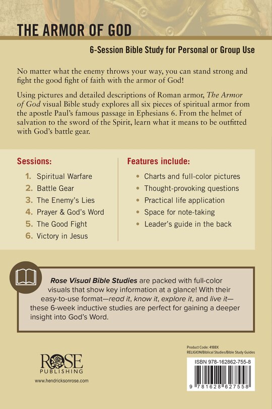Couverture arrière_The Armor of God Bible Study