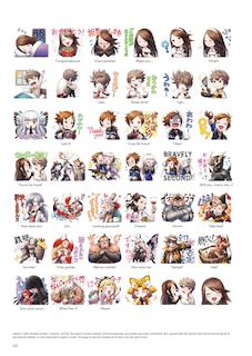 Aperçu du contenu 4_The Art of Bravely Default II: 201X-2021