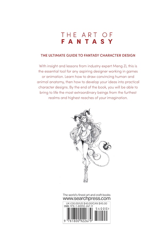 Back cover_The Art of Fantasy