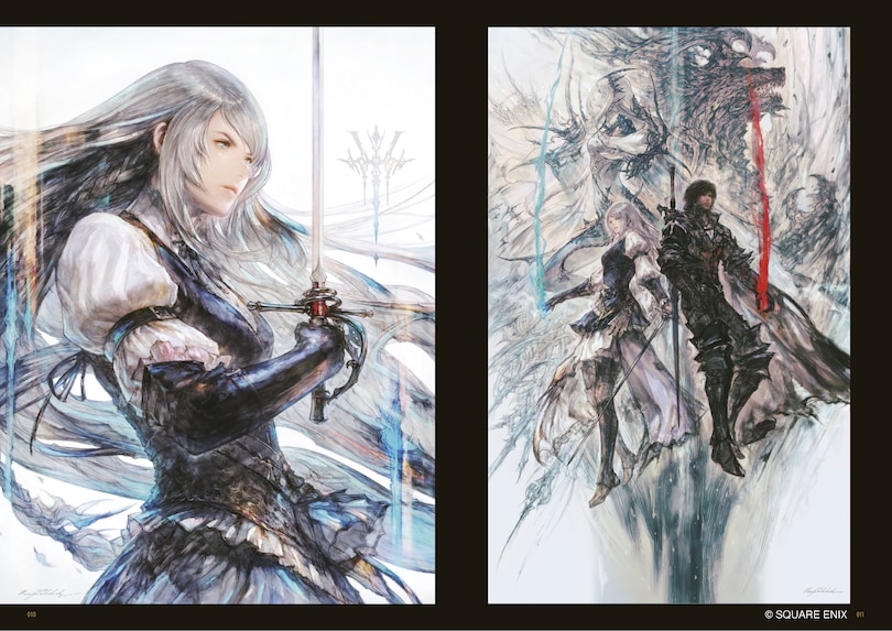 Sample content 4_The Art of Final Fantasy XVI: Echoes of the Rising Tide