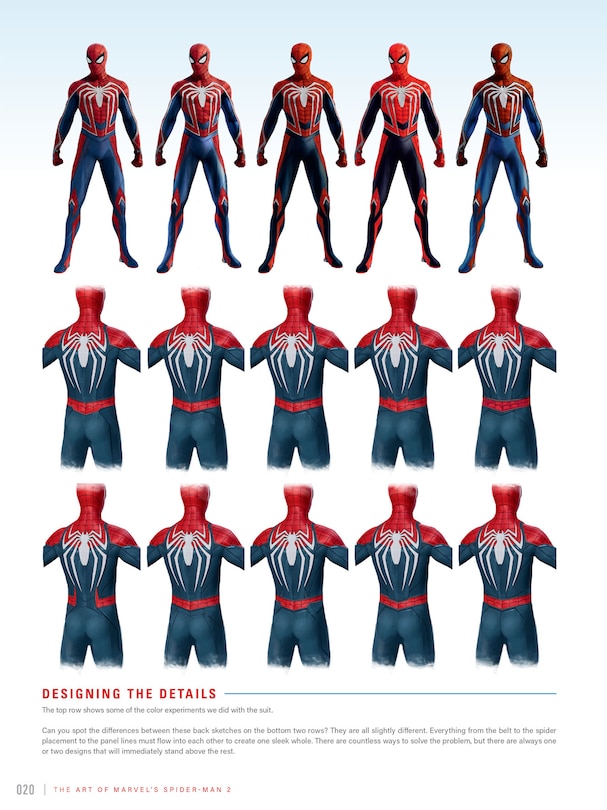Aperçu du contenu 4_The Art of Marvel's Spider-Man 2 (Deluxe Edition)