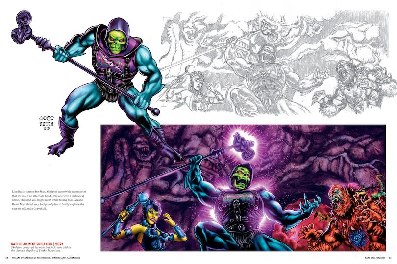 Aperçu du contenu 3_The Art of Masters of the Universe: Origins and Masterverse