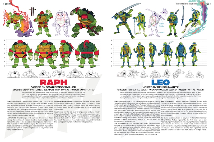 Sample content 3_The Art of Rise of The Teenage Mutant Ninja Turtles