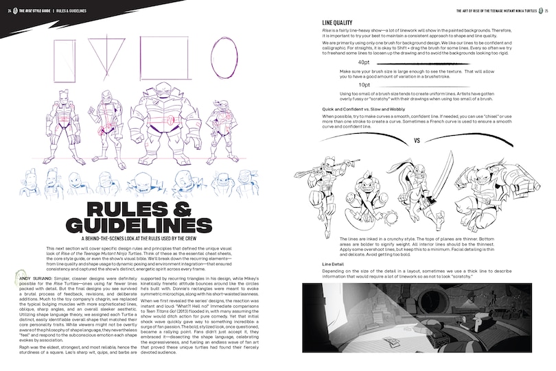 Sample content 4_The Art of Rise of The Teenage Mutant Ninja Turtles