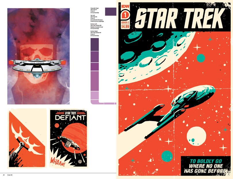 Aper&ccedil;u du contenu 5_The Art of Star Trek & Defiant