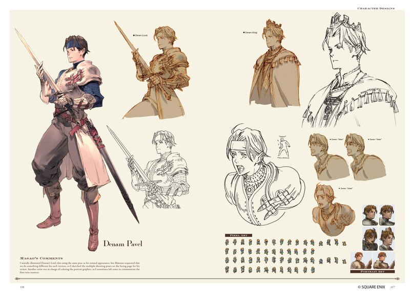 Sample content 3_The Art of Tactics Ogre: Let Us Cling Together