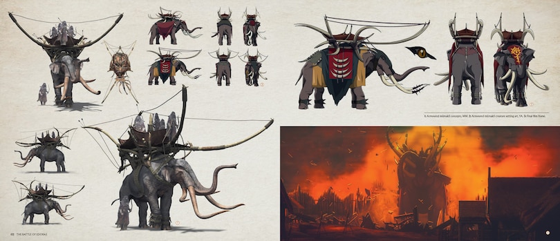 Sample content_The Art of The Lord of the Rings: The War of the Rohirrim