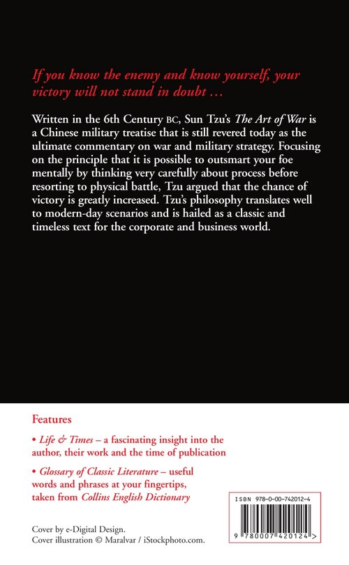 Back cover_The Art of War