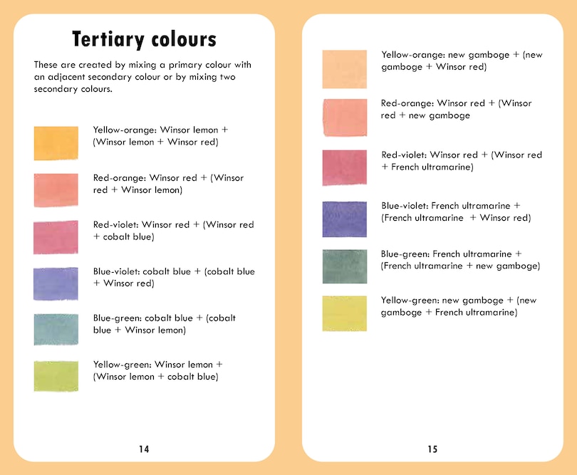 Sample content 3_The Artist's Colour Mixing Card Deck: Watercolour