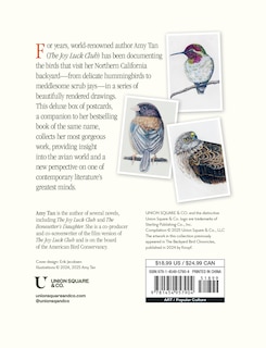 Back cover_The Backyard Bird Chronicles: 50 Postcards