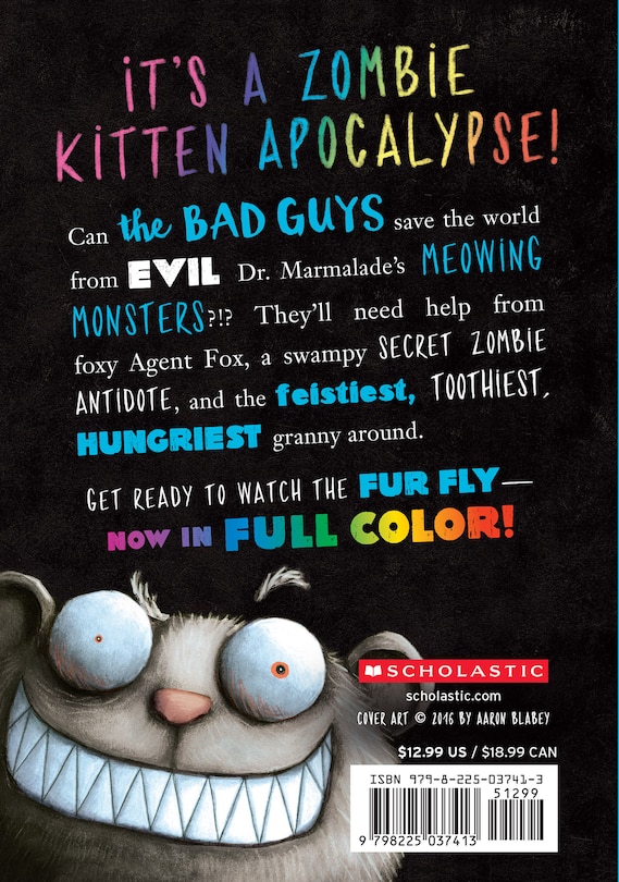 Couverture arrière_The Bad Guys in Attack of the Zitten (Color Edition)
