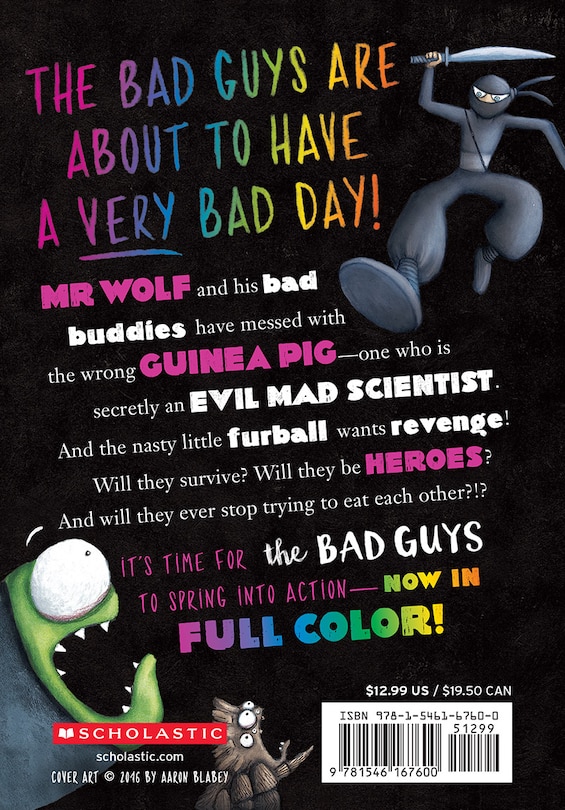 Couverture arrière_The Bad Guys in The Furball Strikes Back (Color Edition)
