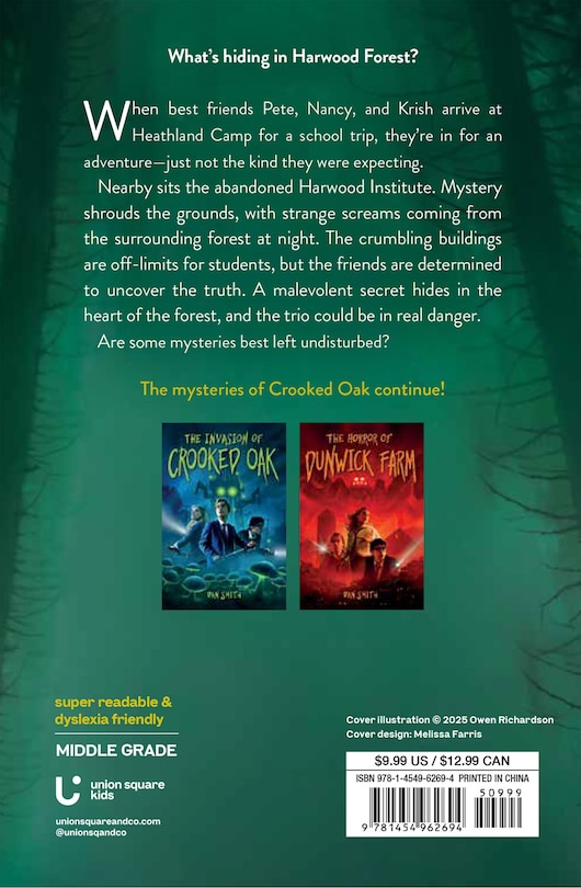 Couverture arrière_The Beast of Harwood Forest