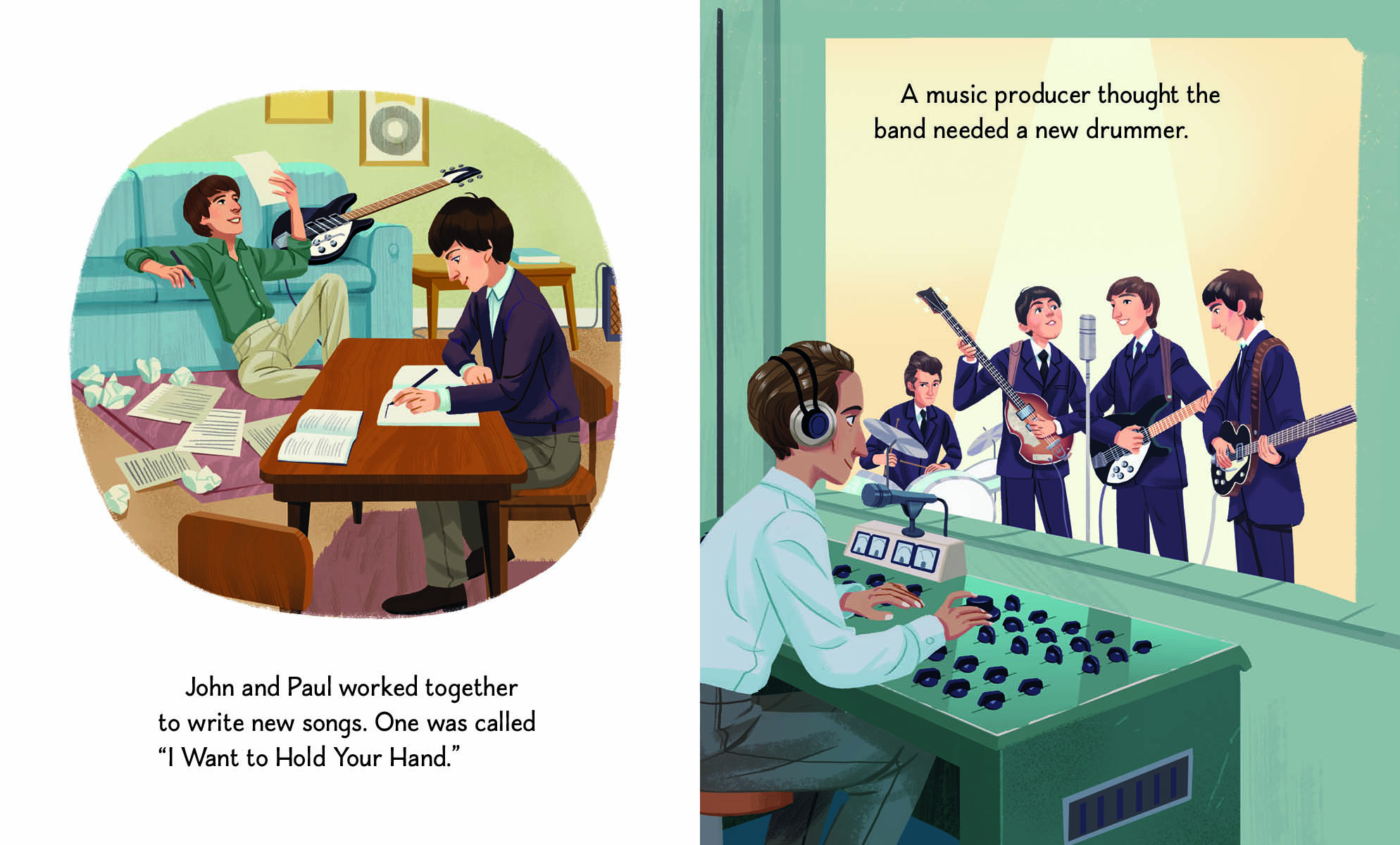 Aperçu du contenu 2_The Beatles: Baby Edition (A Little Golden Book Biography)