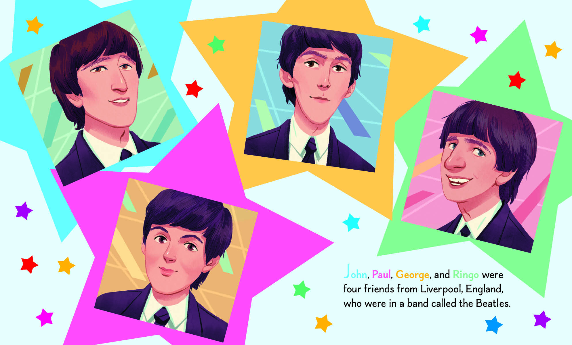 Aperçu du contenu 3_The Beatles: Baby Edition (A Little Golden Book Biography)