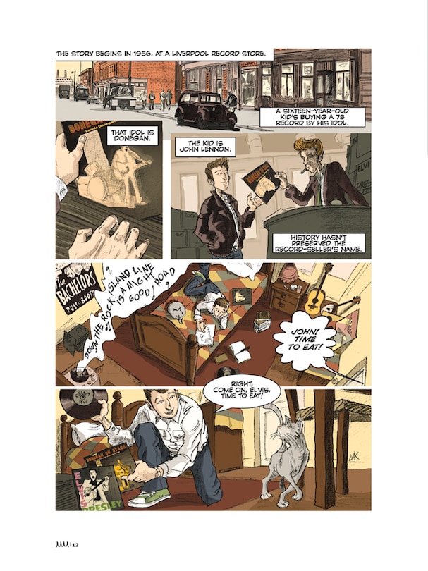 Sample content_The Beatles in Comics!