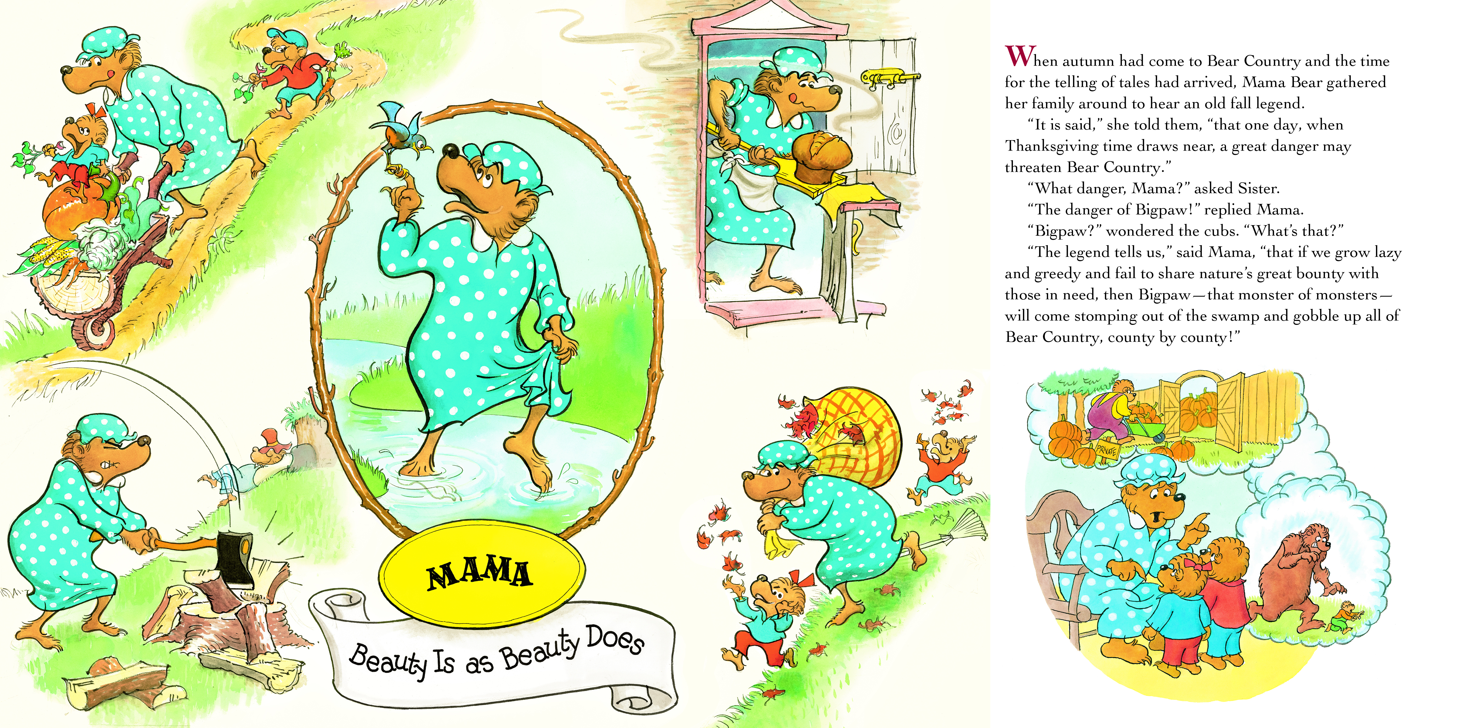 Sample content_The Berenstain Bears Meet Bigpaw: A Thanksgiving Story (Berenstain Bears)