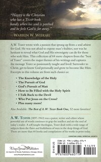 Couverture arrière_The Best of A. W. Tozer Book Two