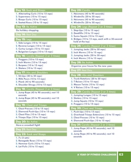 Aper&ccedil;u du contenu 3_The Big Book of 30-Day Fitness Challenges