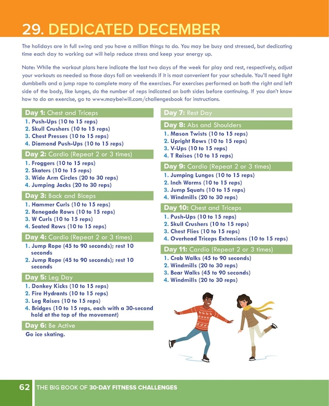 Aper&ccedil;u du contenu 4_The Big Book of 30-Day Fitness Challenges