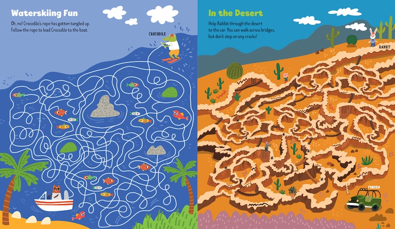 Aper&ccedil;u du contenu 3_The Big Book of Adventure Mazes