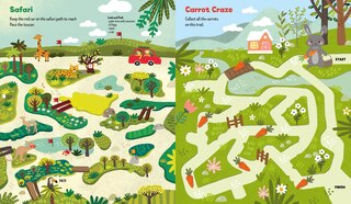 Aper&ccedil;u du contenu_The Big Book of Fun Mazes