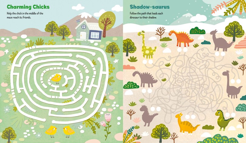 Aper&ccedil;u du contenu 2_The Big Book of Fun Mazes