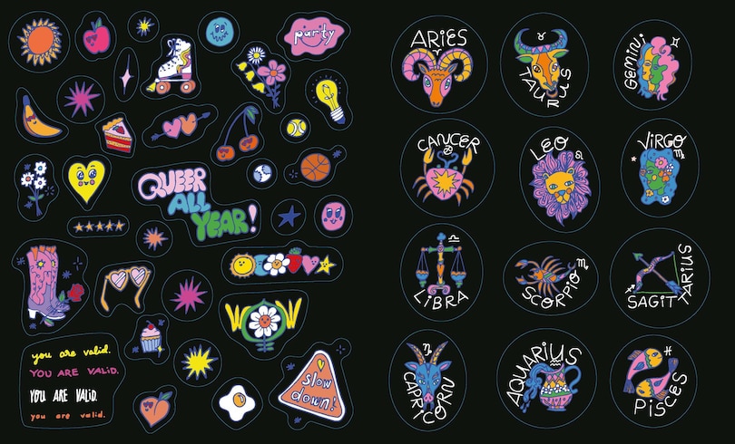 Aper&ccedil;u du contenu 4_The Big Book of Queer Stickers