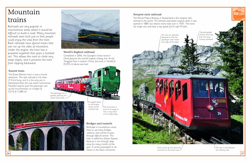 Aper&ccedil;u du contenu_The Big Book Of Trains