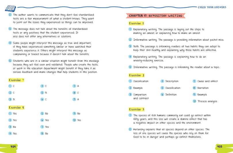 Sample content_The Big Fat Middle School English Language Arts Workbook