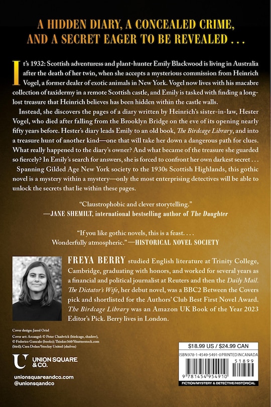 Couverture arrière_The Birdcage Library