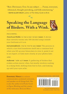 Back cover_The Birding Dictionary
