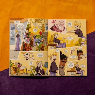 Sample content 3_The Bizarre Bazaar: Down a Dark Path (A Graphic Novel)