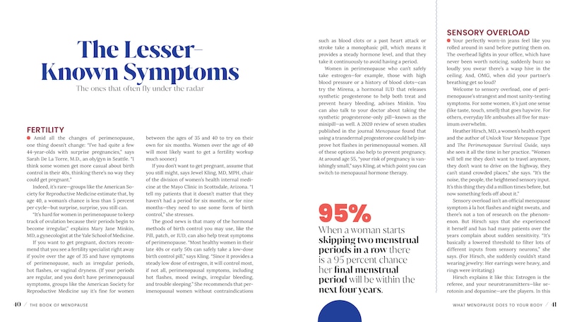 Aper&ccedil;u du contenu 4_The Book of Menopause