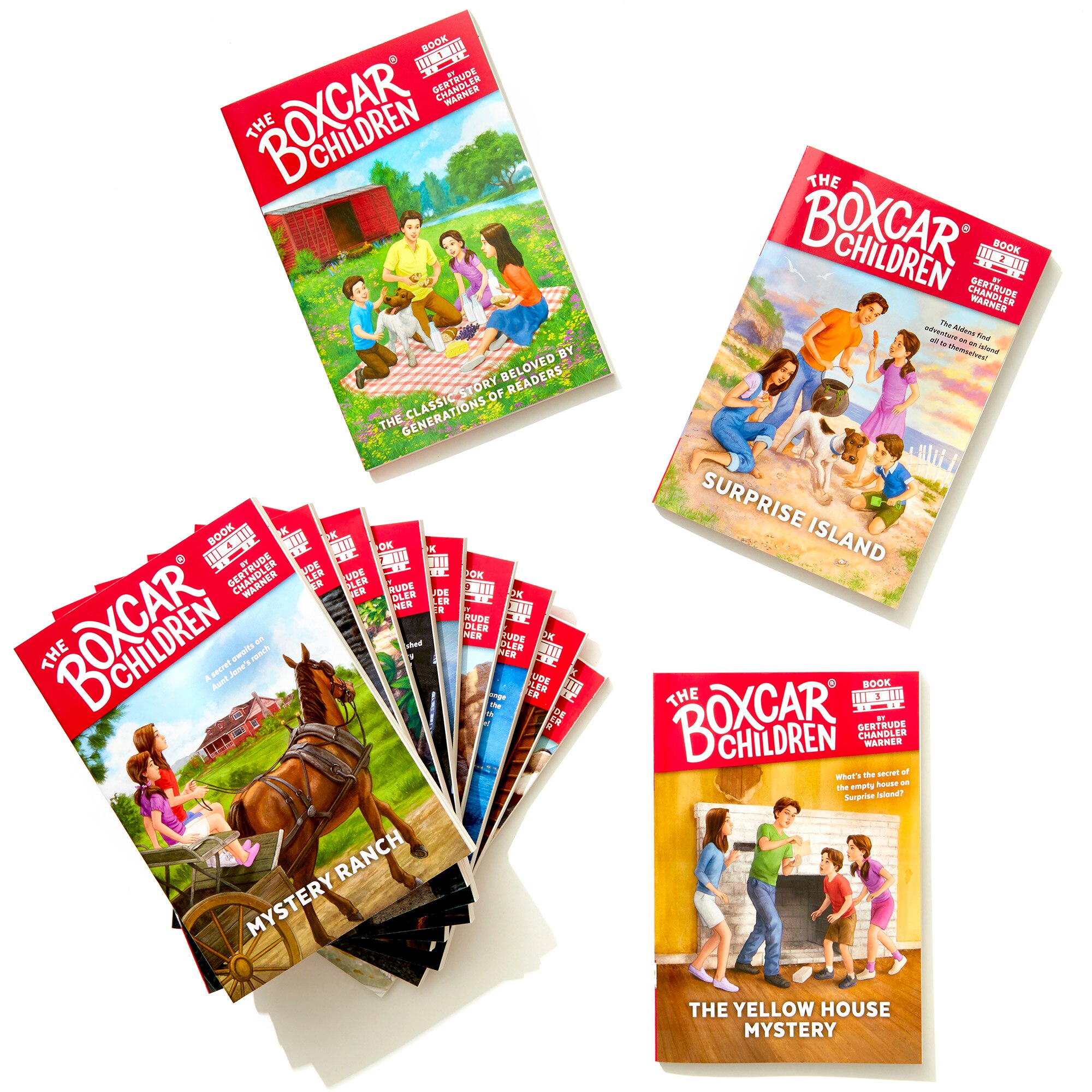 The Boxcar Children Mysteries Boxed Set Books 1-12 Book By