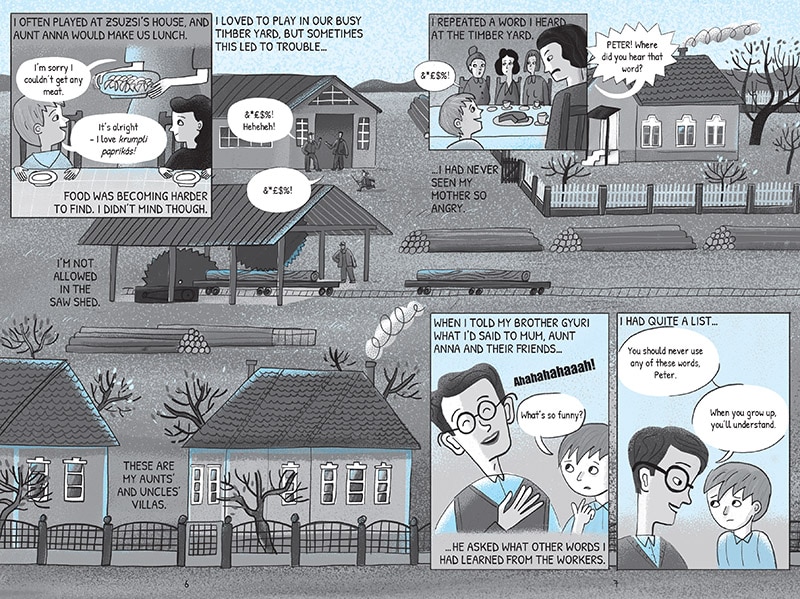 Sample content_The Boy Who Didn't Want to Die: A Graphic Memoir