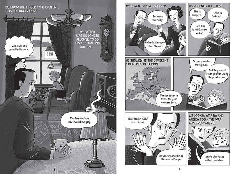 Sample content 2_The Boy Who Didn't Want to Die: A Graphic Memoir
