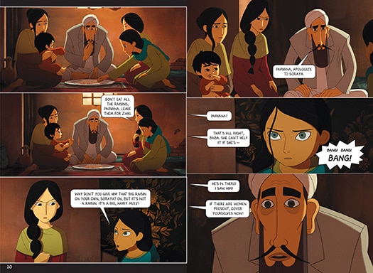 Aper&ccedil;u du contenu 2_The Breadwinner: A Graphic Novel
