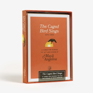 Sample content_The Caged Bird Sings Note Cards