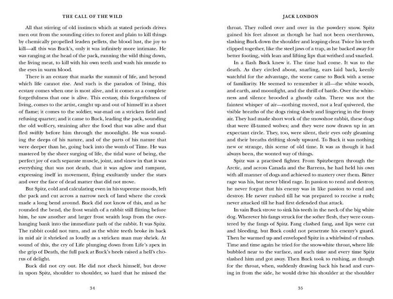 Sample content 2_The Call of the Wild and White Fang