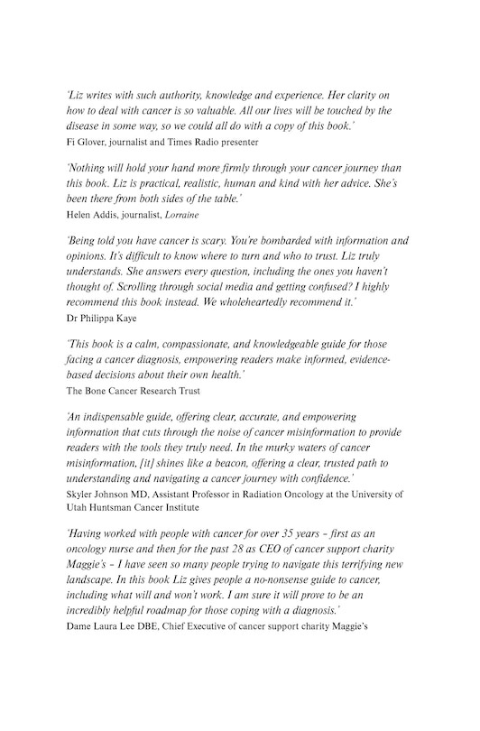 Sample content 2_The Cancer Roadmap: Real science to guide your treatment path