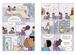 Sample content_The Cartoonists Club: A Graphic Novel