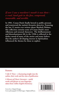 Back cover_The Case-Book of Sherlock Holmes (Collins Classics)