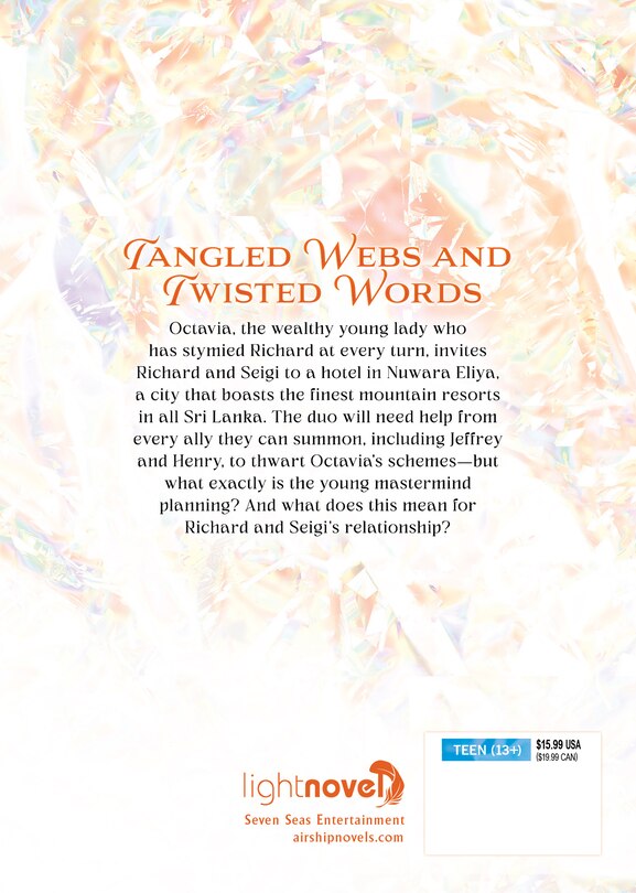 Back cover_The Case Files of Jeweler Richard (Light Novel) Vol. 10