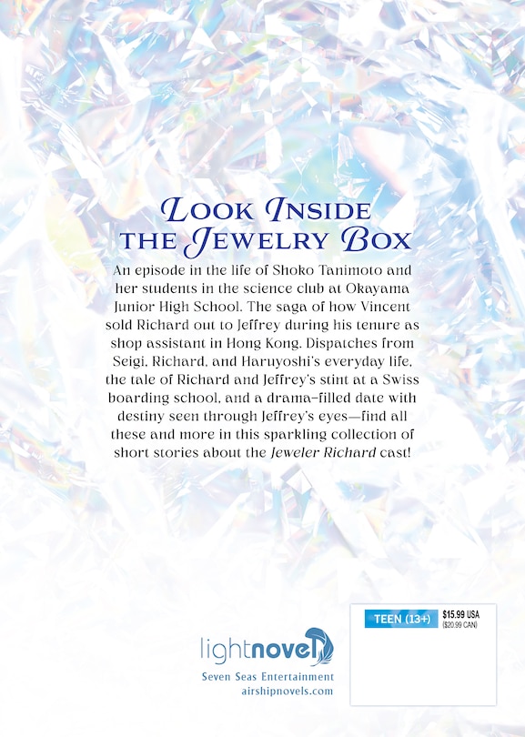Couverture arrière_The Case Files of Jeweler Richard (Light Novel) Vol. 11