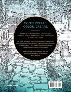 Back cover_The Chosen Adult Coloring Book