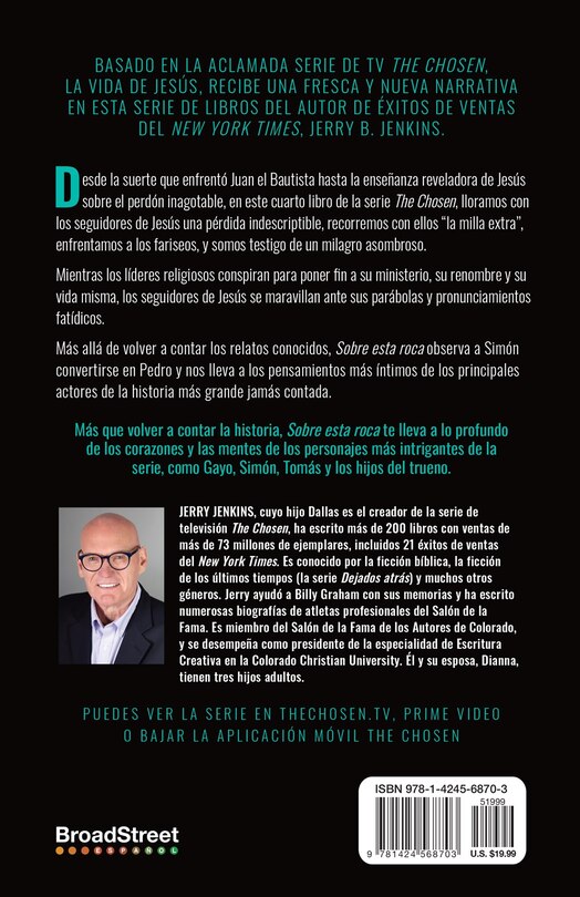 Back cover_The Chosen – Sobre esta roca