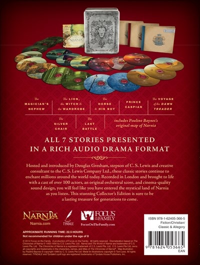 Back cover_The Chronicles Of Narnia Collector's Edition